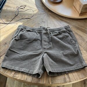 American Eagle Men's Brown Corduroy Shorts XL